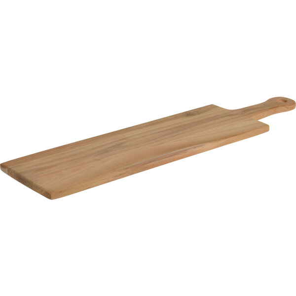 Home & Styling Serveerplateau teak met handvat