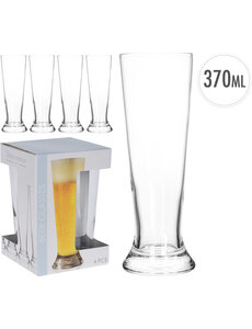 Excellent Houseware Bierglas 37cl set4
