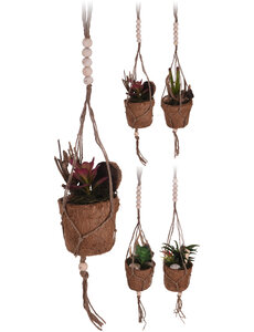 Home & Styling Plant Macrame 4ass