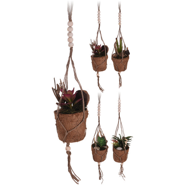 Home & Styling Plant Macrame 4ass