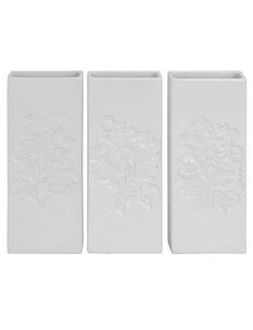 Excellent Houseware Waterverdamper wit bloem motief