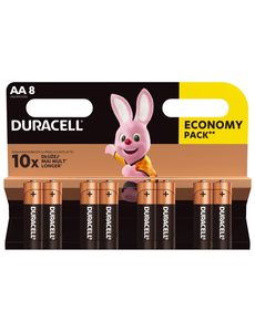 Duracell Batterij AA Duracell Plus Power set/8