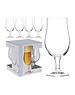 Excellent Houseware Bierglas 37cl set van 4