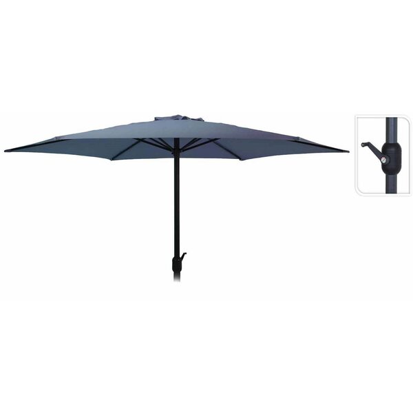 Parasol dia 3mtr donker blauw