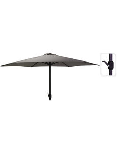 Pro Garden Parasol Ø 3 meter donker grijs