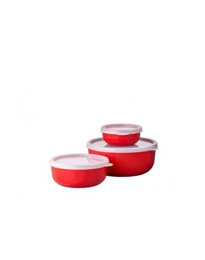 Mepal set bewaardoos lumina 3-delig - nordic red