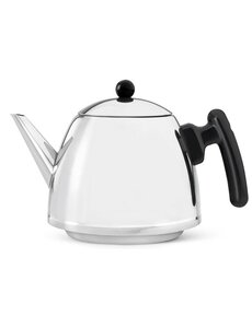 Bredemeijer Theepot 1,2L Duet Classic op voet zwart beslag