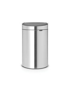 Brabantia Afvalbak Touch bin New recycle 10/23 liter matt steel fingerprint proof
