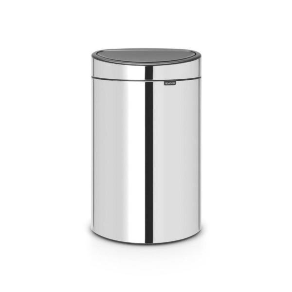 Brabantia Afvalbak Touch Bin New Recycle 10+23L Brilliant Steel