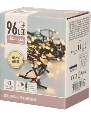  Ledverlichting 96 LED warm wit
