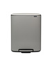 Brabantia Pedaalemmer Bo 60 liter Mineral Concrete Grey