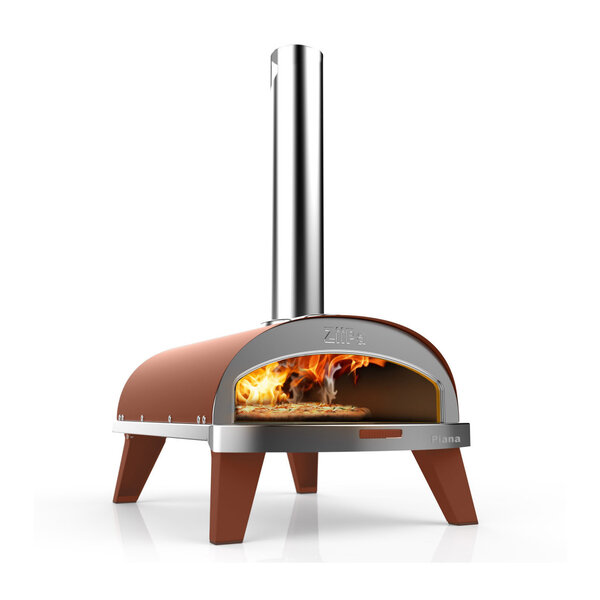 ZiiPa Pizza Oven Piana Pellets Terracotta