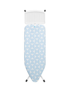 Brabantia Strijkplank C 124 x 45 cm - Met solide stoomunithouder White 25 - Fresh Breeze