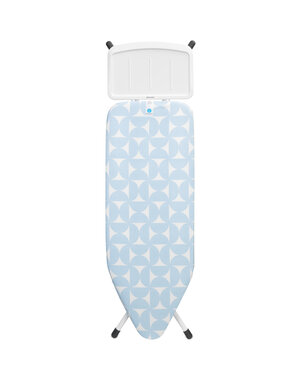 Brabantia Strijkplank C 124 x 45 cm - Met solide stoomunithouder White 25 - Fresh Breeze