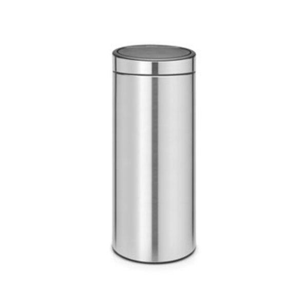 Brabantia Touch Bin afvalemmer 30 liter Matt Steel Fingerprint Proof