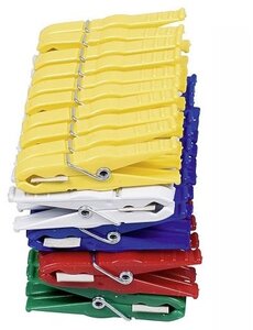 Helo Wasknijpers 50 stuks Luran