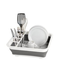 Wenko Afdruiprek vouwbaar Gaia wit/grijs