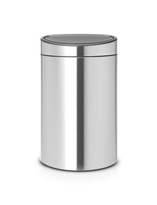 Brabantia Afvalbak Touch Bin 40 liter Matt Steel Fingerprint Proof