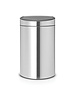 Brabantia Afvalbak Touch Bin 40 liter Matt Steel Fingerprint Proof