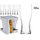 Excellent Houseware Bierglas 40cl set/4