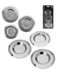  Gootsteenfilter Set 3 stuks