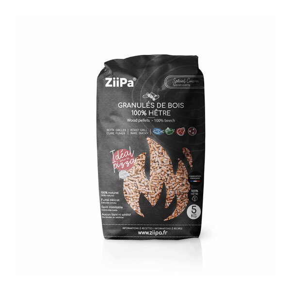 ZiiPa Houtpellets 5kg zak voor Pizza oven Ziipa