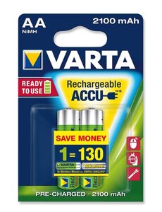 Varta Batterij Varta Rechargeable AA 2 stuks