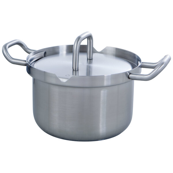 BK Cookware Kookpan 16cm BK Q-Linair Master RVS deksel