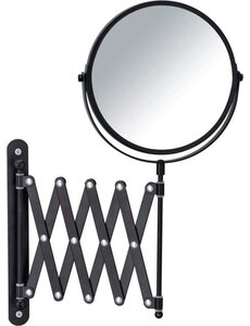 Wenko Opmaakspiegel wand Exclusief ø17cm telescopisch zwart