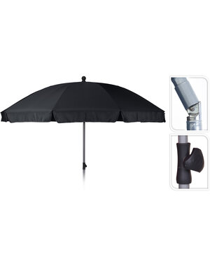  Parasol ø250cm donker grijs