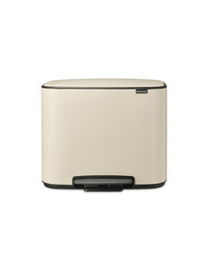 Brabantia Pedaalemmer Bo 11 + 23 liter Soft Beige