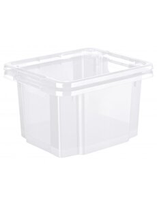 Rotho Rotho mand draai-en-stapel 26L reverso transparant