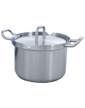 BK Cookware Kookpan 20cm BK Q-Linair Master RVS deksel