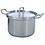 BK Cookware Kookpan 20cm BK Q-Linair Master RVS deksel