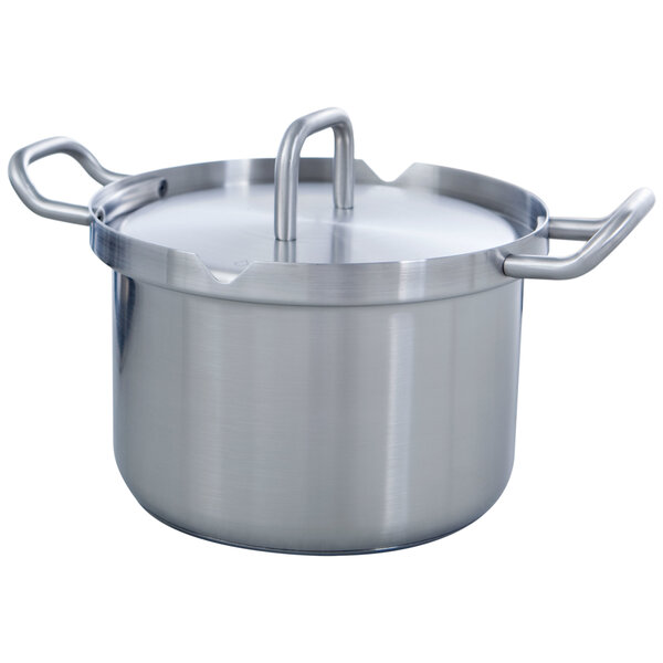 BK Cookware Kookpan 20cm BK Q-Linair Master RVS deksel