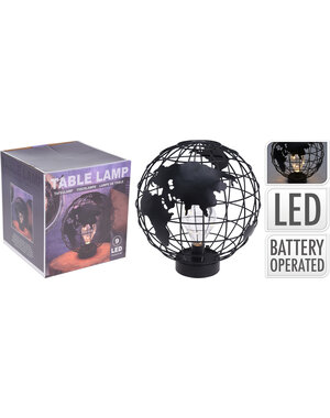  Lamp globe 25x27cm 9 Led