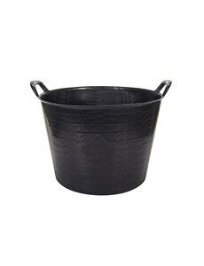 HegaHogar Mand met 2 handvaten zwart 42L
