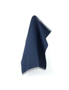 Bunzlau Castle Theedoek Solid Dark Blue