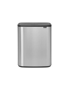 Brabantia Touch Bin afvalemmer Bo 60 liter Matt Steel Fingerprint Proof