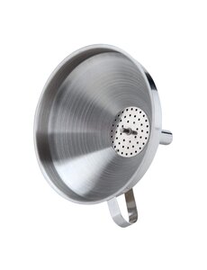 Fackelmann Trechter met zeef rvs 145x135mm