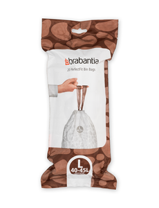 Brabantia Afvalzakken PerfectFit L, 40-45L, 20 stuks