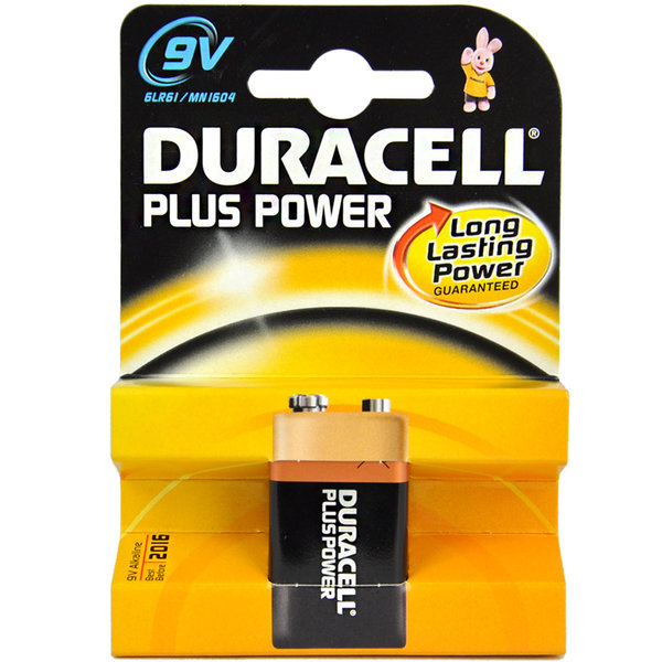 Duracell Batterij 9 volt blok Plus Power Duracell