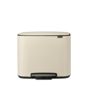 Brabantia Pedaalemmer Bo 36 liter Soft Beige