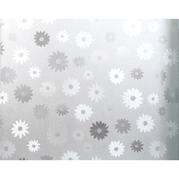 Wicotex Raamfolie statisch 200x45cm Bloemen