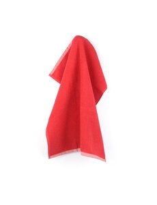 Bunzlau Castle Keukendoek Solid Red