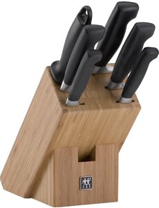 Zwilling Messenblok 7-delig bamboe Zwilling 4 sterren