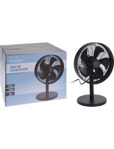 Excellent Electrics Tafelventilator 30cm zwart