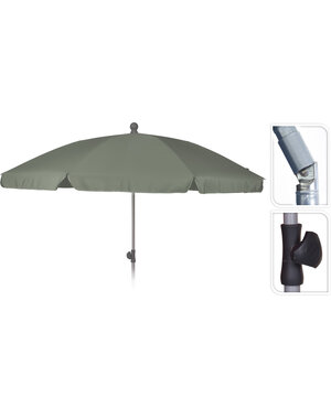  Parasol ø200cm taupe