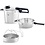 Fissler Snelkookpannenset met Inzet, 2,5L + 6L Vitavit Premium Fissler