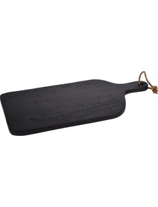Home & Styling Snijplank rubberwood zwart
